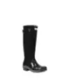 Schwarze hohe Hunter Gummistiefel