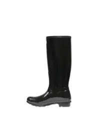 Schwarze Hunter Gummistiefel für Damen