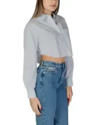"Calvin Klein Jeans Hemden im Sale | Calvin Klein Jeans - Calvin Klein Jeans Camicia Donna online kaufen"|Planet-Deluxe