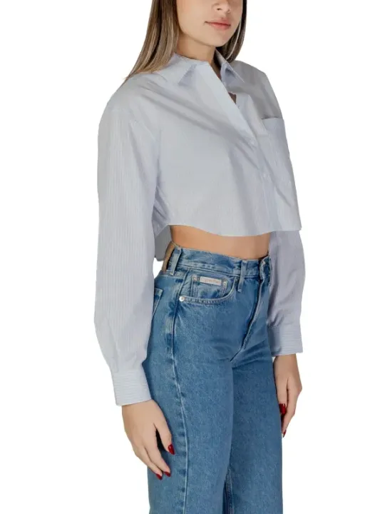 "Calvin Klein Jeans Hemden im Sale | Calvin Klein Jeans - Calvin Klein Jeans Camicia Donna online kaufen"|Planet-Deluxe