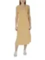 Gelb-weiß gestreiftes Sommerkleid B.young