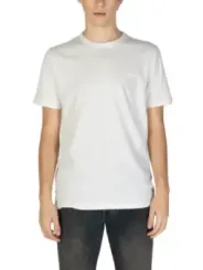 Boss 480636 weißes Baumwoll-T-Shirt
