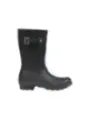 Schwarze Hunter Gummistiefel mit Schnalle