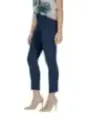 Hautfarbene, maßgeschneiderte, knöchellange Damen-Culottes