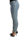 Jeans & Pants Chic Push Up Slim Fit Denim Jeans 250,00 € 8034166065612 | Planet-Deluxe