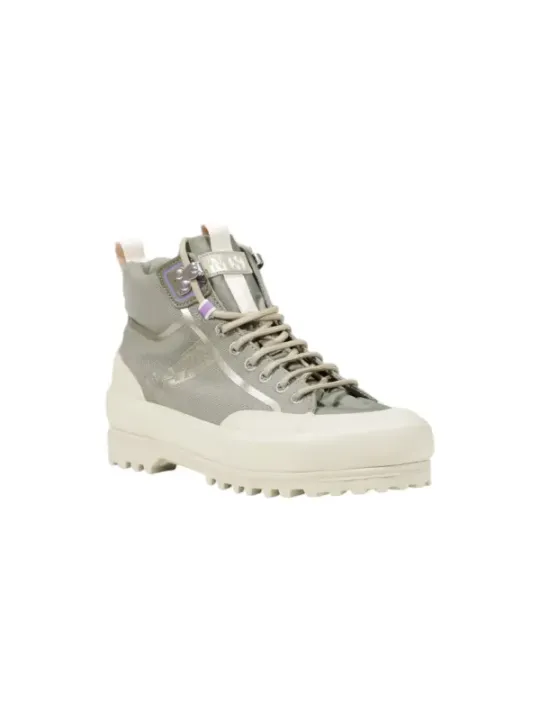 Graue Superga 480879 High-Top Sneaker
