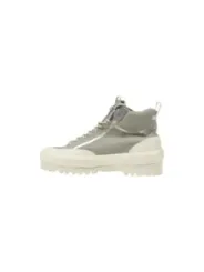 Graue Superga 480879 High-Top Sneaker