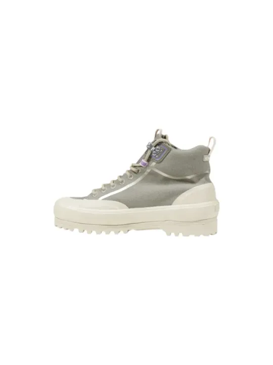 Graue Superga 480879 High-Top Sneaker