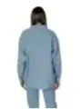 Helle Jeans-Knopfleistenhemd mit Logo