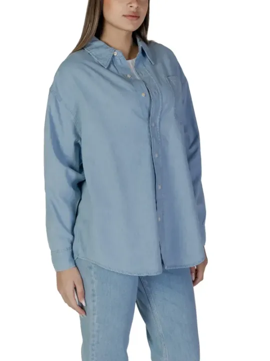 "Calvin Klein Jeans Hemden im Sale | Calvin Klein Jeans - Calvin Klein Jeans Camicia Donna online kaufen"|Planet-Deluxe