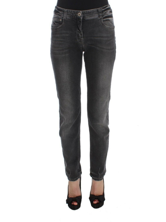 Jeans & Pants Elegant Gray Regular Fit Jeans 560,00 € 8033983798154 | Planet-Deluxe