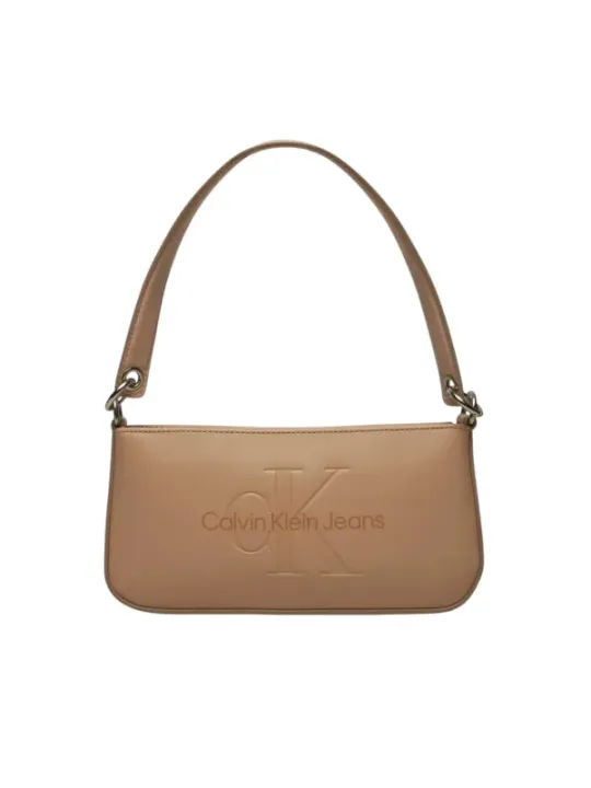 Helle braune Calvin Klein Handtasche