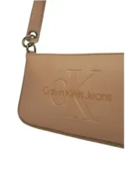 Tan-Leder Calvin Klein Handtasche
