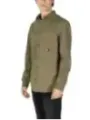 Tommy Hilfiger Khaki-Hemd mit Logo