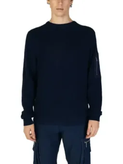 Navy Antony Morato Langarmhemd