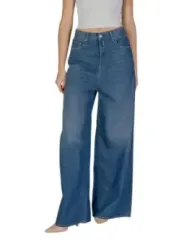 Leichte, hochtaillierte Replay Weithosen Jeans