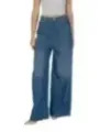 Leichte, hochtaillierte Replay Weithosen Jeans