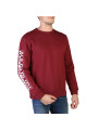 Roter Napapijri Herren Fleece-Pullover