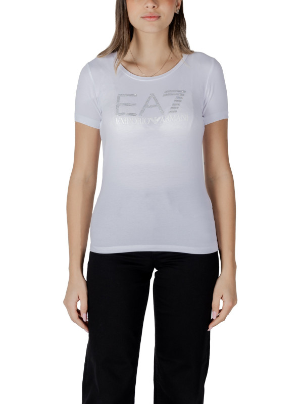 EA7 Baumwoll-T-Shirt kurzärmelig klassisch EA7 Baumwoll-T-Shirt kurzärmelig klassisch