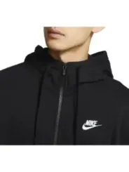 Schwarze Nike Kapuzenjacke mit Reißverschluss