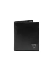 Schwarze Guess Herren Geldbörse Leder