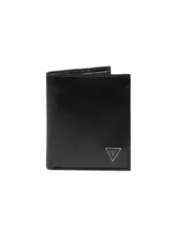 Schwarze Guess Herren Geldbörse Leder