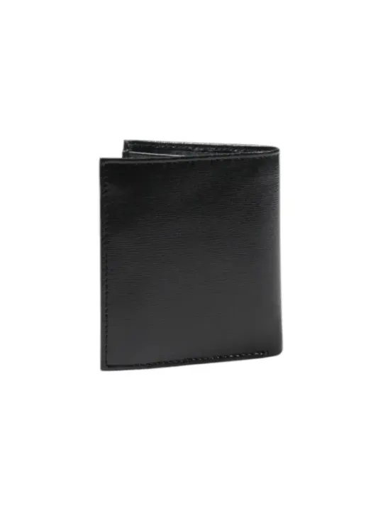Dunkle Herren Geldbörse Bifold Leder