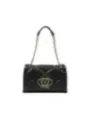 Schwarze gesteppte Love Moschino Handtasche
