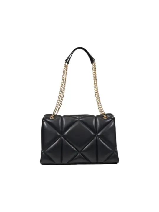 Schwarze gesteppte Love Moschino Umhängetasche