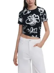 "Desigual T-Shirts im Sale | Desigual - Desigual T-Shirt Donna online kaufen"|Planet-Deluxe