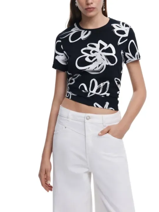 "Desigual T-Shirts im Sale | Desigual - Desigual T-Shirt Donna online kaufen"|Planet-Deluxe