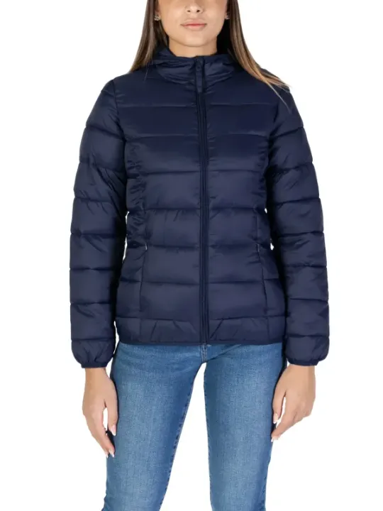 Blaue B.young Daunenjacke mit Kapuze