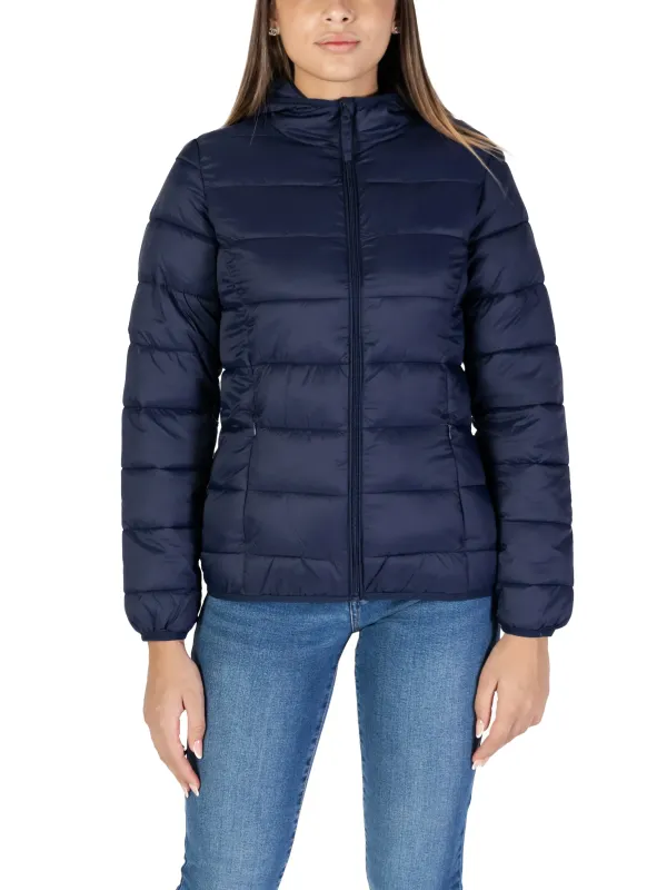 Blaue B.young Daunenjacke mit Kapuze