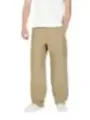 Gerade geschnittene Khaki Stoffhose Herren
