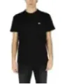 Schwarzes Tommy Hilfiger Logo T-Shirt