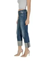 Gerollter Saum Replay gerade geschnittene Jeans