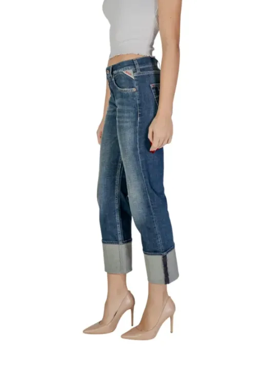 Gerollter Saum Replay gerade geschnittene Jeans