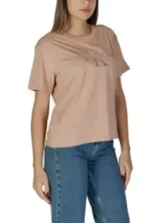 Camel Calvin Klein Damen T-Shirt