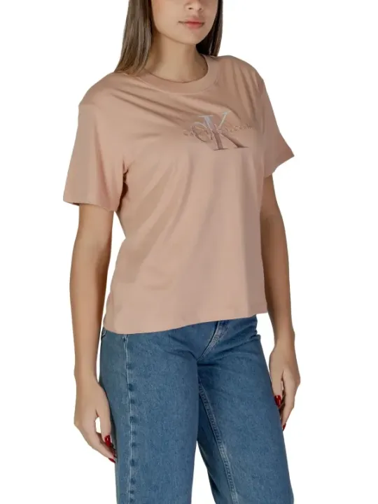 Camel Calvin Klein Damen T-Shirt