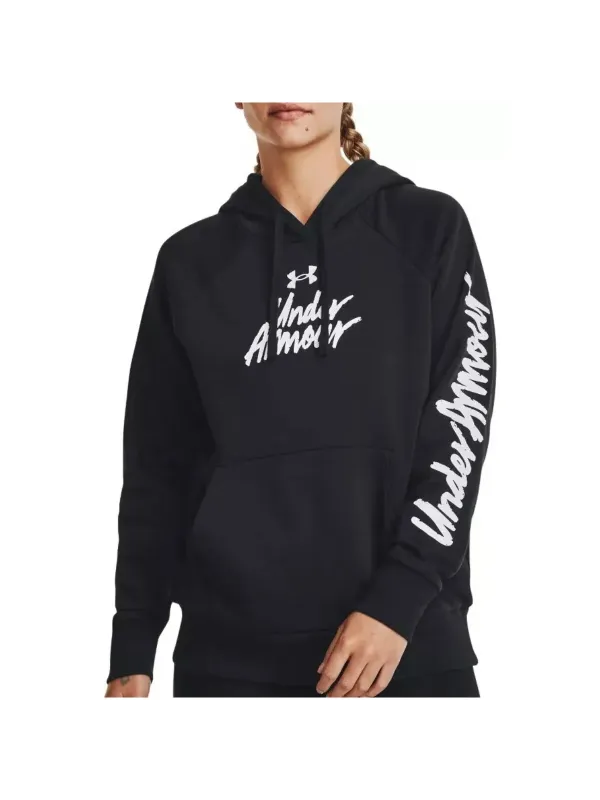 Schwarzer Under Armour Kapuzenpullover Schwarzer Under Armour Kapuzenpullover