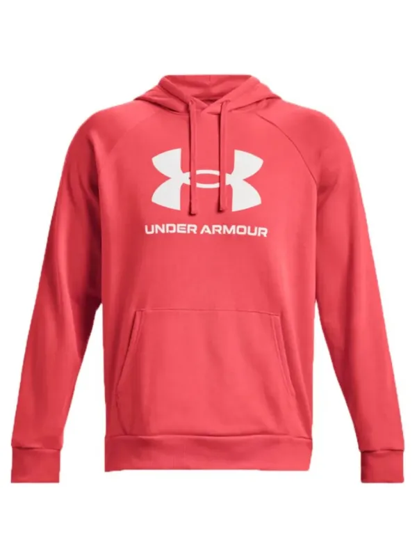 Coralfarbene Under Armour Fleece Kapuzenpullover Coralfarbene Under Armour Fleece Kapuzenpullover