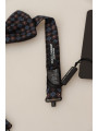 Ties & Bowties Elegant Black Silk Bow Tie with Unique Metal Clasp 210,00 € 8053286561781 | Planet-Deluxe