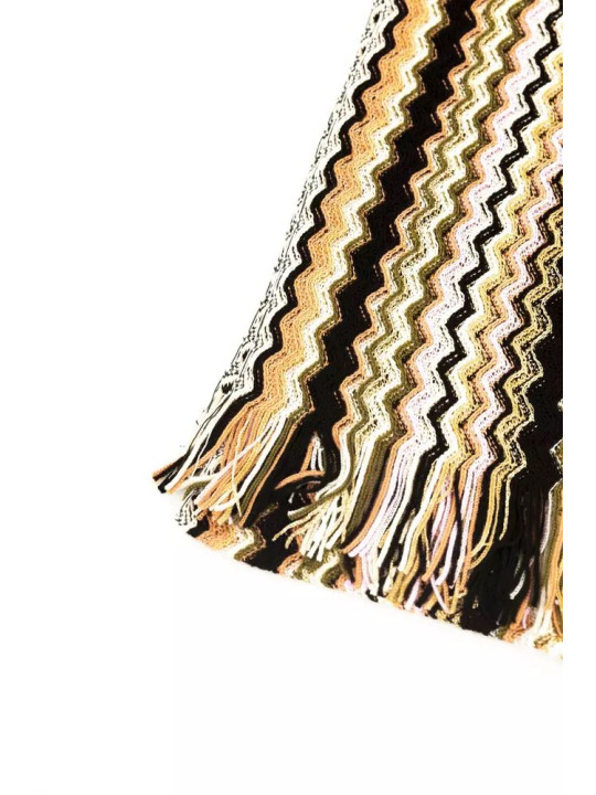 Scarves Geometric Fantasy Multicolor Fringed Scarf 130,00 € 9910051149706 | Planet-Deluxe