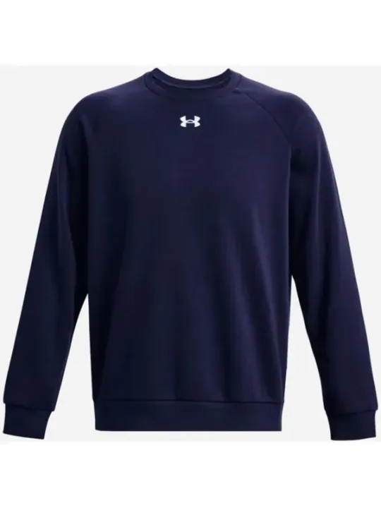 Marineblaues Under Armour Rundhals-Sweatshirt