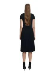 Schwarzes Desigual Kleid Rückansicht