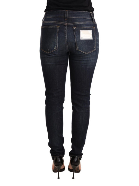 Jeans & Pants Chic Blue Slim Skinny Jeans 500,00 € 8059226216964 | Planet-Deluxe