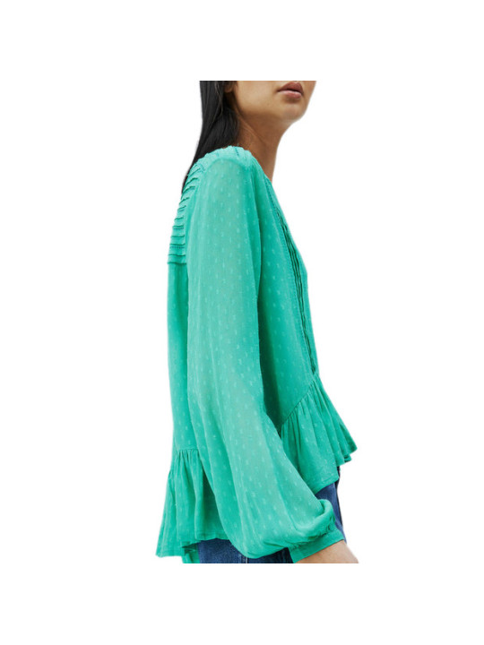 Grüne Bluse Pepe Jeans ARVANA_PL303947_641JADE