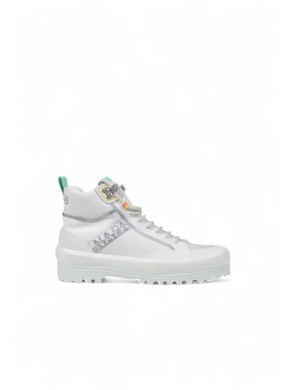 Weiße Superga-Stiefel mit Logo Weiße Superga-Stiefel mit Logo