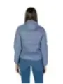 Blaue gesteppte B.young Pufferjacke hinten