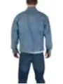 Klassische blaue Boss Denimjacke